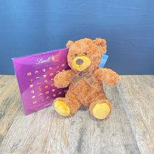 Load image into Gallery viewer, Teddy Bear + Lindt Gourmet Truffles
